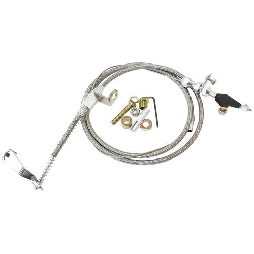 Aeroflow AF72-7002 Kickdown Cable Chrome for GM Powerglide Transmission