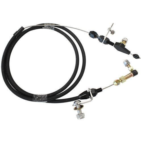 Aeroflow AF72-7002BLK Black Kickdown Cable for GM Powerglide Transmission