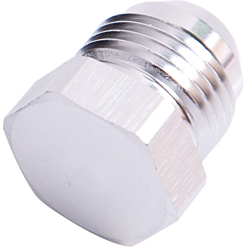 Aeroflow AF806-03 AN Flare Plug -3AN Silver Finish