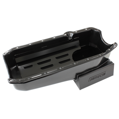 Aeroflow AF82-2201-RH Oil Pan Sump For Holden HQ - WB W/ SBC Chev V8 R/H Dip