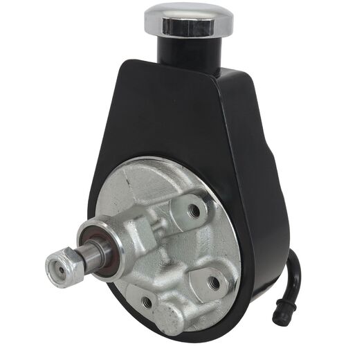 Aeroflow AF83-1000BLK Saginaw Power Steering Pump - Black Finish