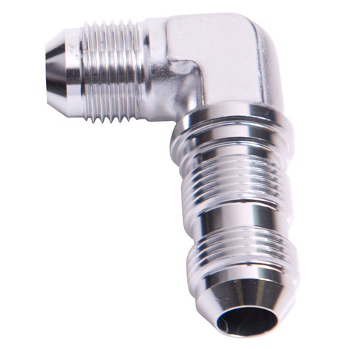 AEROFLOW AF833-04S SILVER 90° BULKHEAD -4AN - SOLD AS EACH