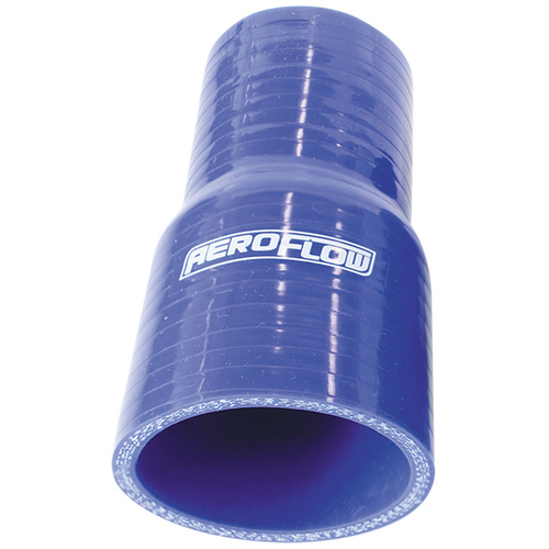 AEROFLOW AF9001-250-200 BLUE STRAIGHT SILICONE HOSE REDUCER 2-1/2" - 2" ID
