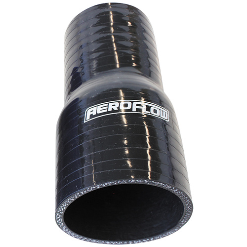 Aeroflow AF9201-075-050 Black Straight Silicone Hose Reducer 19mm To 13mm ID