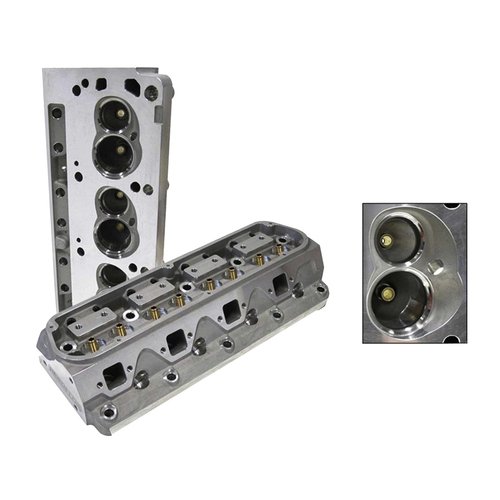 Aeroflow AF95-0302 Bare Small Block Ford Windsor 175cc Alloy Cylinder Heads Pair