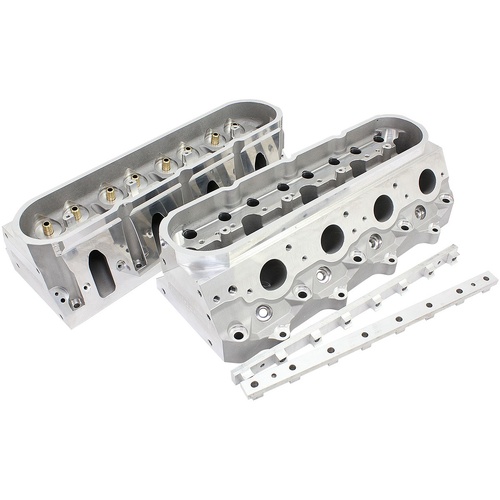 Aeroflow AF95-0406 Bare 240cc Alloy Heads Pair for GM LS1 V8 6 Bolt 3.9" Bore