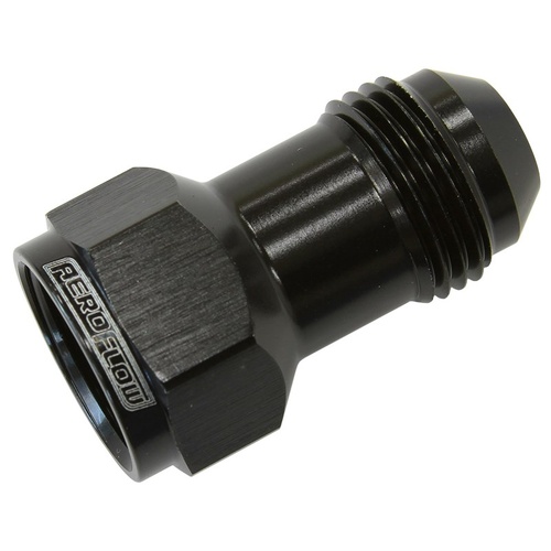 Aeroflow AF952-03BLK AN Female to Male Extension -3AN to -3AN Black Finish