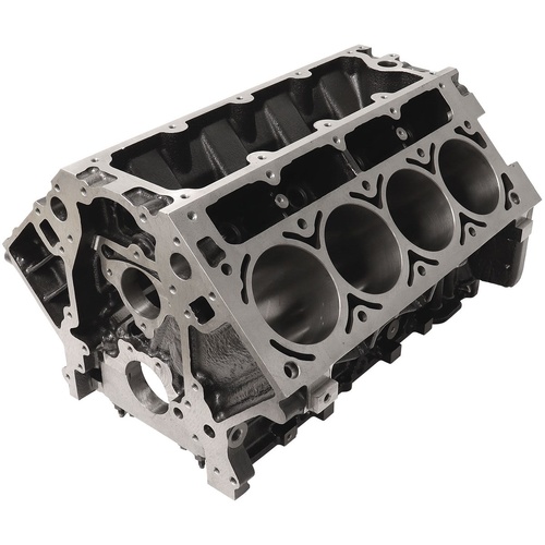 Aeroflow AF96-1020 Cast GM LS Engine Block 4.000" Bore 9.240" Deck 6 Bolt Cap