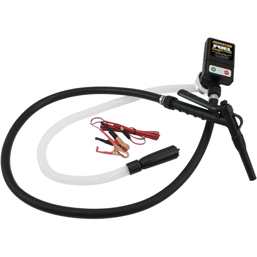 Aeroflow AF98-1101 Battery Operated Fuel Transfer Pump for 205L W/ Trigger Nozzle