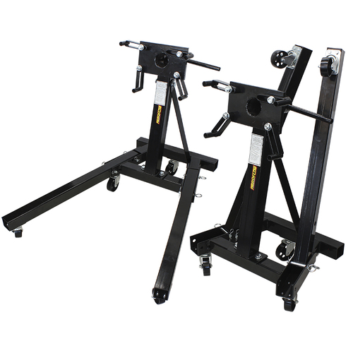 AEROFLOW AF98-2033 5 WHEEL ENGINE STAND FOLDABLE HEAVY DUTY 360 DEGREE ROTATING