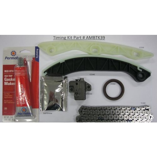 AUSTRAL AMBTK39 TIMING CHAIN KIT FOR MITSUBISHI 4B11 2.0L & 4B12 2.4L CHECK APP