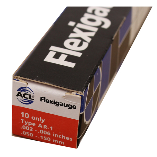 ACL AR-1 Red Flexigauge Precision Plastic Strip for Engine Bearing Clearance x 10