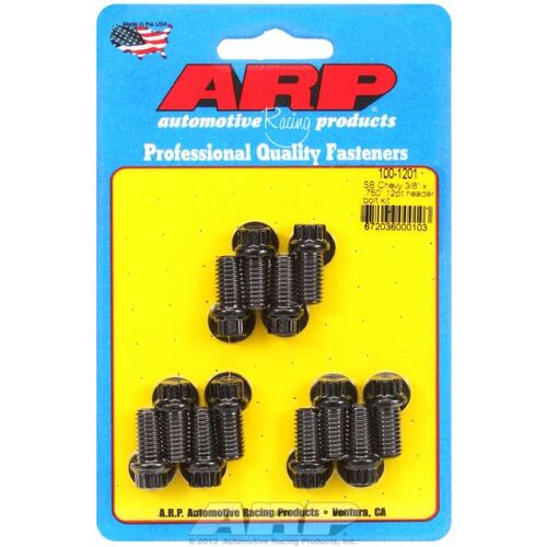 ARP AR100-1201 Exhaust Header Bolt Kit 3/8″ Thread for Small Block Chev V8