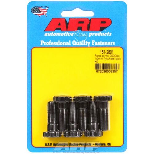 ARP AR151-2801 Flywheel Bolt Kit for Ford Pinto 2000cc M10 x 1.0 x 1.150" UHL