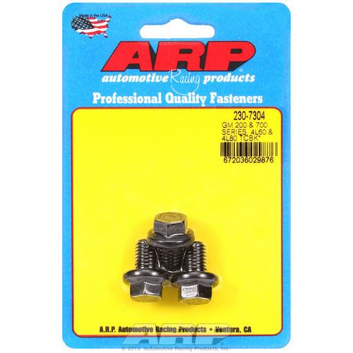 ARP AR230-7304 Torque Converter Bolt Kit for GM TH700 4L60 4L80 M10 x 1.5 Thread