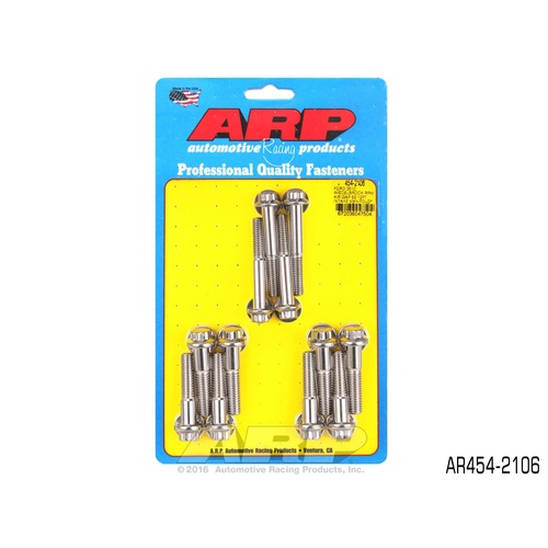 ARP INTAKE MANIFOLD BOLT KIT FOR FORD CLEVELAND V8 WITH RPM AIR GAP AR454-2106