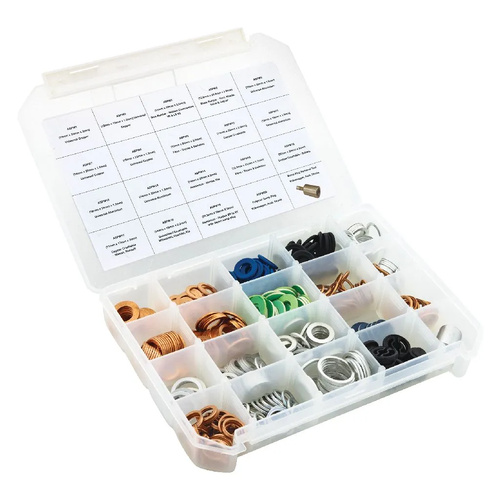 Aunger ASPWK1 Assortment Sump Plug Oil Drain Washer Kit 394 Piece