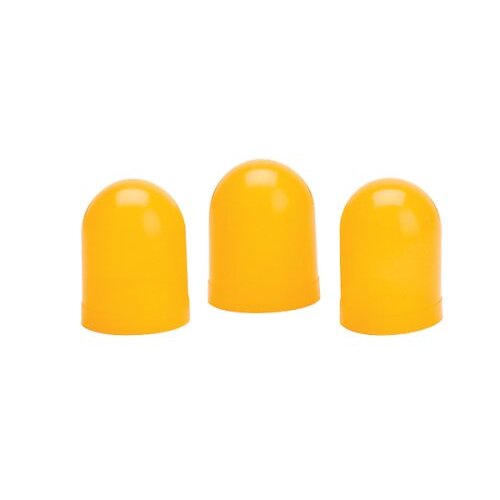 AUTOMETER AU3208 LIGHT BULB GLOBE COVERS - YELLOW SET OF 3 FOR MOST GAUGES