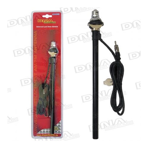 DNA AXA062 UNIVERSAL LOCK DOWN ANTENNA FOR MANY MAKES & MODELS x1