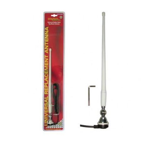 DNA UNIVERSAL WHITE RUBBER DUCK ANTENNA - IDEAL FOR MARINE APPLICATIONS