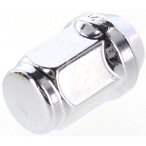 NICE B219 CHROME WHEEL NUT 1/2" THREAD MAG TAPER CLOSED 19mm HEX x1