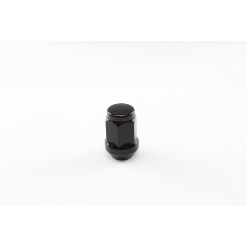 NICE BLACK WHEEL NUTS 1/2" THREAD 60° TAPER, 19mm HEX ( B219B ) x20