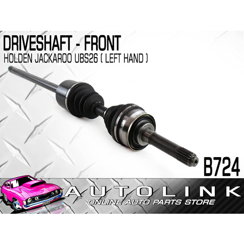 Driveshaft Left Side for Holden Jackaroo UBS V6 3.2L 4V 6VD1 1992-1994 