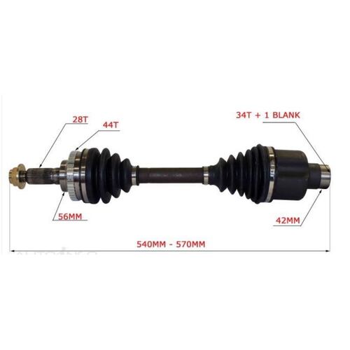Front Right Drive Shaft Assembly B913A For Auto Ford Escape & Mazda Tribute V6 