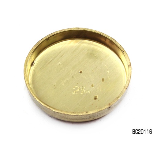 PREMIER BRASS WELSH PLUG CUP TYPE SIZE 2-1/16" BC20116 x1