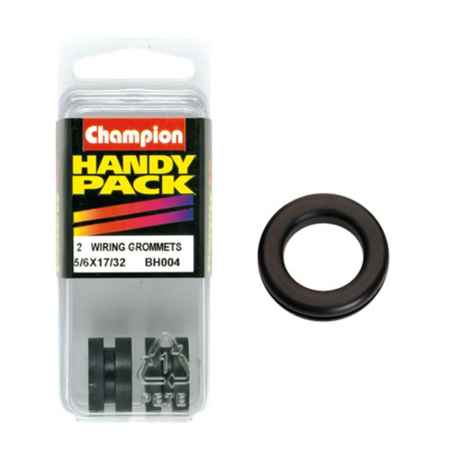 Champion Fasteners BH004 Rubber Wiring Grommets 5/16 in. x 17/32 in. Pack of 2