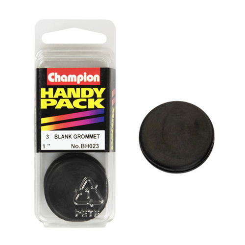 Champion Fasteners BH023 Rubber Blanking Grommets 1 in. Pack of 3