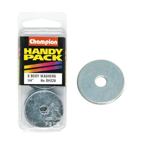 CHAMPION FASTENERS BH226 PANEL BODY WASHERS 1/4" x 1-1/4" PACK OF 8
