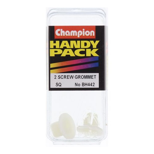 CHAMPION FASTENERS BH442 SCREW GROMMET TRIM CLIPS 10g PACK OF 2