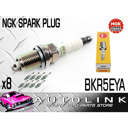NGK SPARK PLUGS BKR5EYA - CHECK APPLICATION BELOW SET OF 8