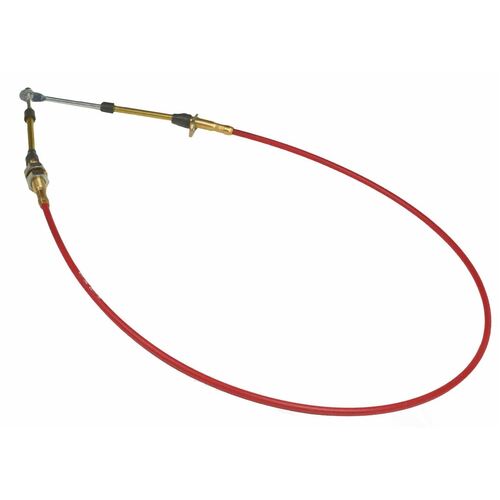 B&M 5FT SUPER DUTY RACE SHIFTER CABLE - EYELET / THREAD ENDS 1981 ON BM80605 