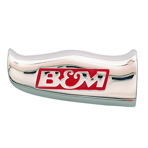 B&M Universal Shifter T-Handle with B&M Logo for Various Shifters Chrome 80643