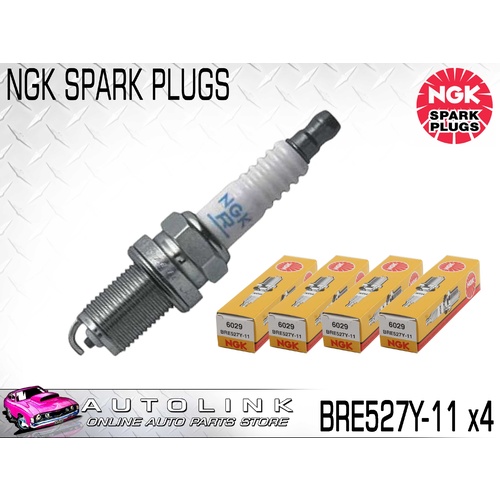NGK SPARK PLUGS - WORLD LEADER IN SPARK PLUG TECHNOLOGY BRE527Y-11 x4