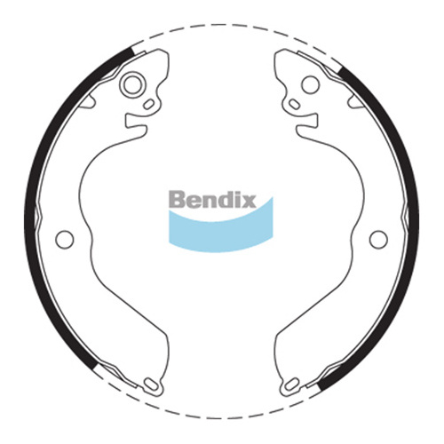 Bendix Bs1681 Rear Brake Shoe Set For Mitsubishi Lancer CA CB CC CE 1990 - 2003
