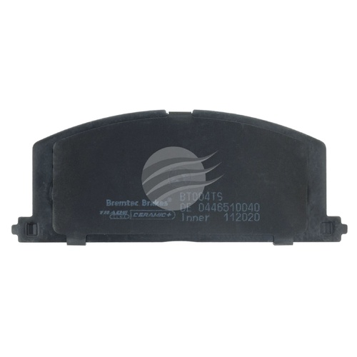 Bremtec BT004TS Front Ceramic Brake Pads for Holden & Toyota Models - DB308