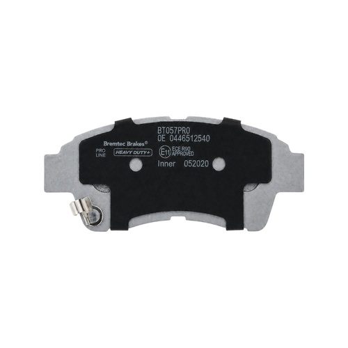 Bremtec BT057PRO Front Brake Pads H/D for Holden & Toyota Models Check App Below