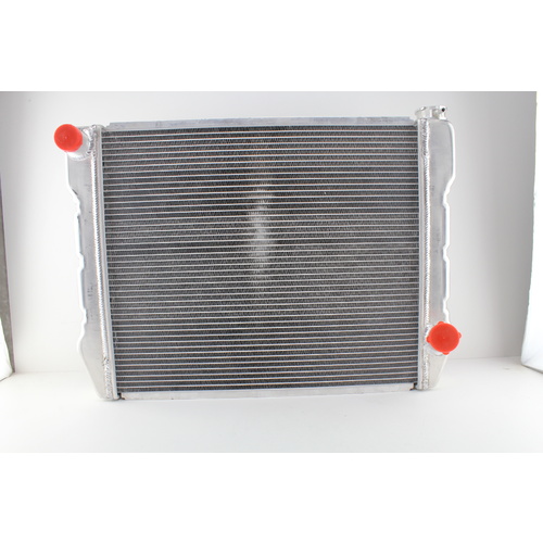 Cal Custom CAL-2024 Universal Aluminium Radiator Chevy V8 Style 19" x 26"