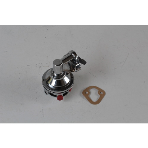 CAL CUSTOM CAL-4454 CHROME MECHANICAL FUEL PUMP FOR CHEV BIG BLOCK V8