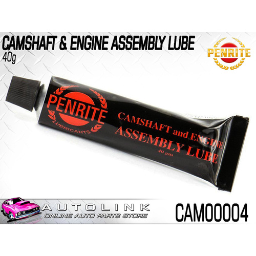 PENRITE CAMSHAFT ASSEMBLY LUBE - LUBRICATES MOVING ENGINE PARTS DURING BUILD 40g
