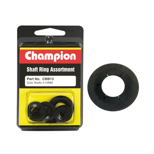 CHAMPION FASTENERS CBB13 METRIC SHAFT RING 4mm TO 12mm ASSORTMENT PACK