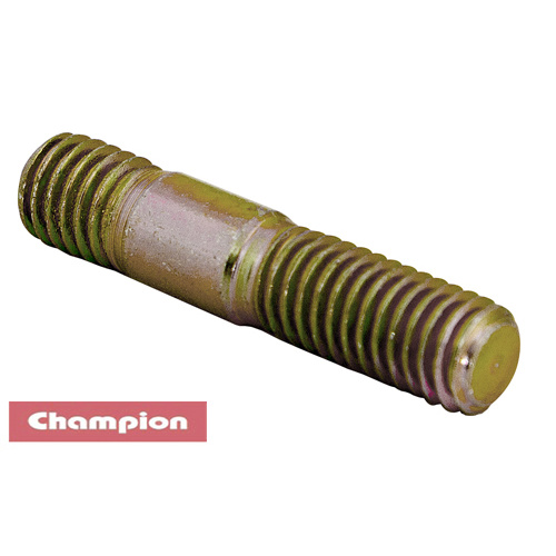 CHAMPION CDNS1 METRIC BRASS MANIFOLD STUDS M8 x 1.25 x 38mm - PACK OF x10