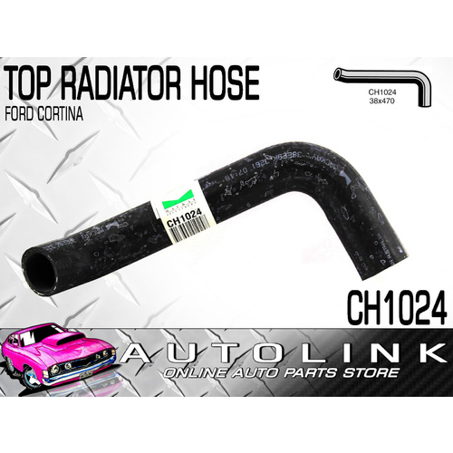 MACKAY TOP HOSE CH1024 FOR FORD TRANSIT VAN 6CYL 3.3L PETROL 1973 - 1978 x1
