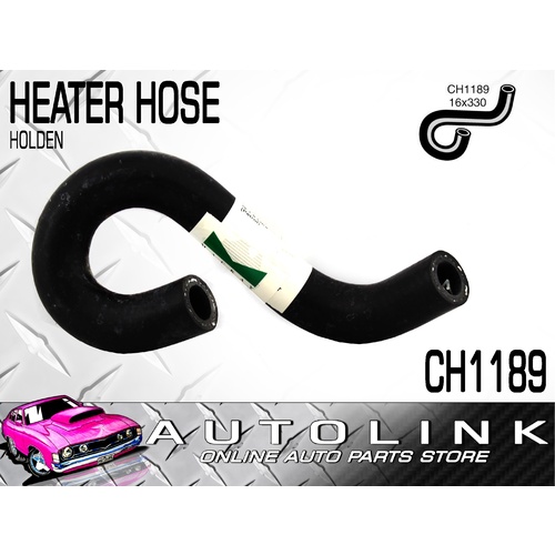 MACKAY CH1189 HEATER HOSE FOR HOLDEN GEMINI TC TD TF TG 1.6L G161Z