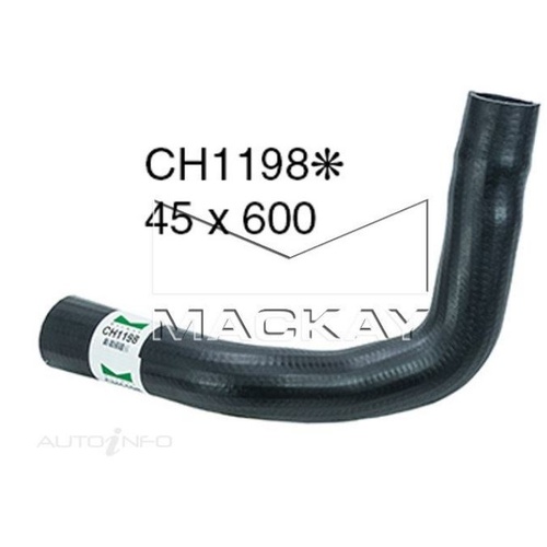 Mackay CH1198 Bottom Radiator Hose for Ford Falcon XD XE 302 351 V8 Cleveland