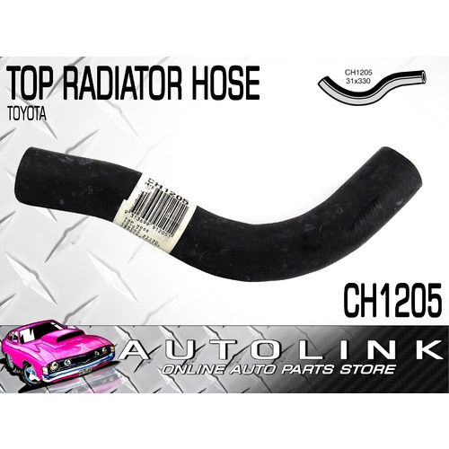 MACKAY CH1205 TOP RADIATOR HOSE FOR TOYOTA CORONA XT130 1.9L STARFIRE