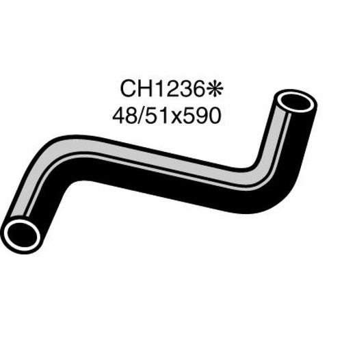 MACKAY CH1236 BOTTOM RADIATOR HOSE FOR FORD F100 F250 F350 6cyl 4.1L 1974 - 1977